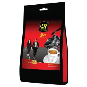 Cà Phê Sữa Hoà Tan G7 3in1_Bịch 50 Gói vuông Trung Nguyên